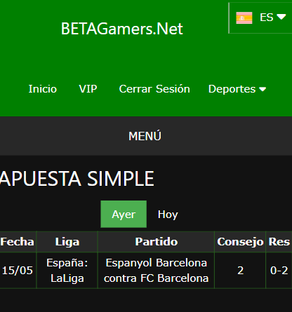 boletas de apuestas ganadoras